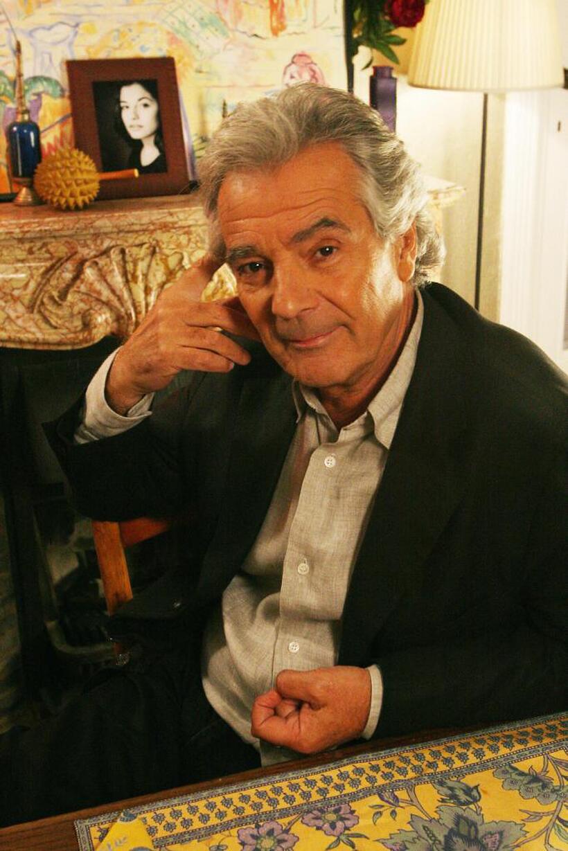 Pierre Arditi at the set of the new television series "Sauveur Giordano".