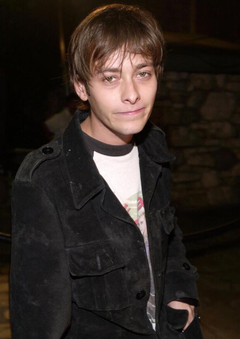Edward Furlong at the group Limp Bizkit's party.