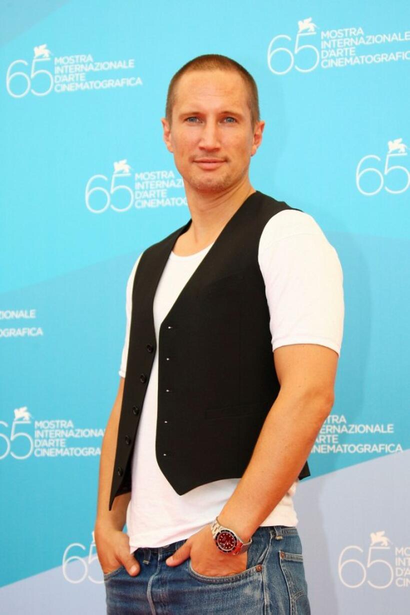 Benno Furmann at the 65th Venice Film Festival.