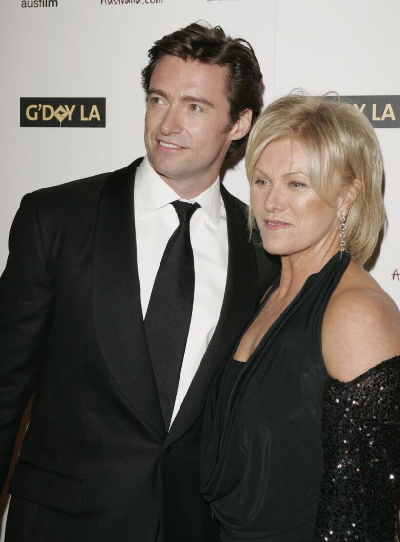 Hugh Jackman and Deborrah-Lee Furness at the Penfolds Icon Gala.