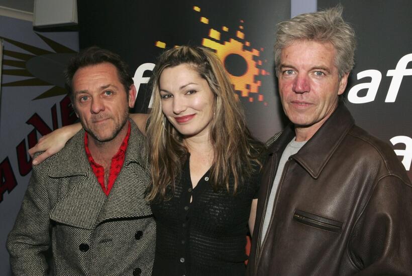 Colin Friels, David Field and Loene Carmen at the screening of "Tom White", for the 2004 Australian Film Institute Awards.
