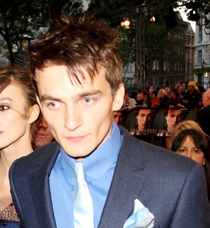 Rupert Friend at the world premiere of "The Duchess."