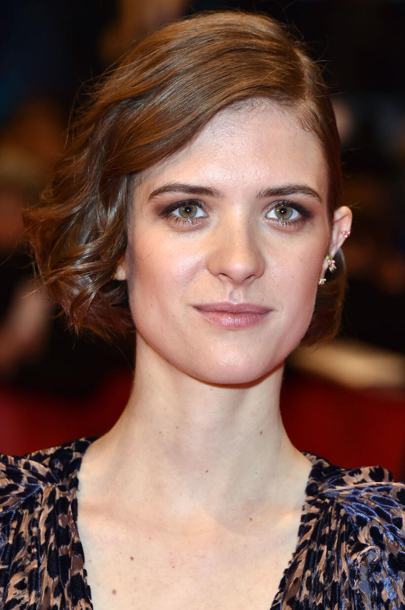 Liv Lisa Fries at the "Django" premiere during the 67th Berlinale International Film Festival.