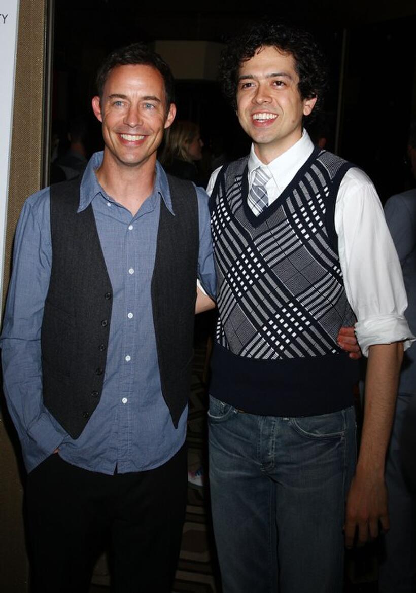 Tom Cavanagh and Geoffrey Arend at the screening of "500 Days Of Summer."
