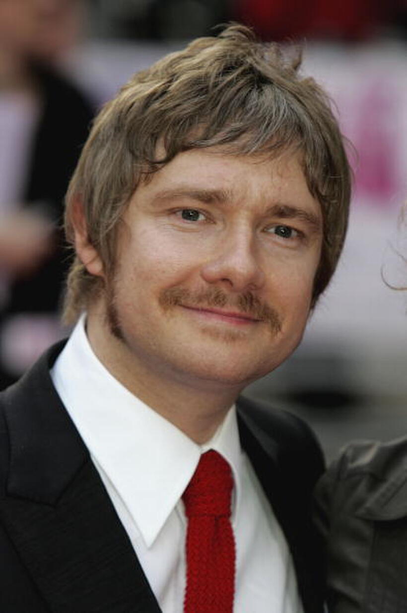Martin Freeman at the premiere of “Confetti” in London, England. 