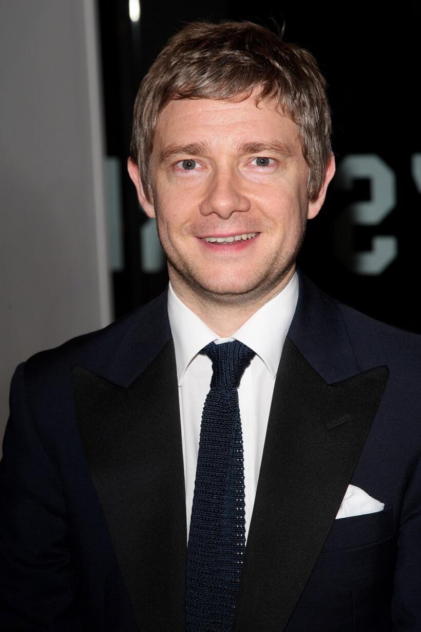 Martin Freeman at the Times BFI 51st London Film Festival opening night gala screening of "Eastern Promises."