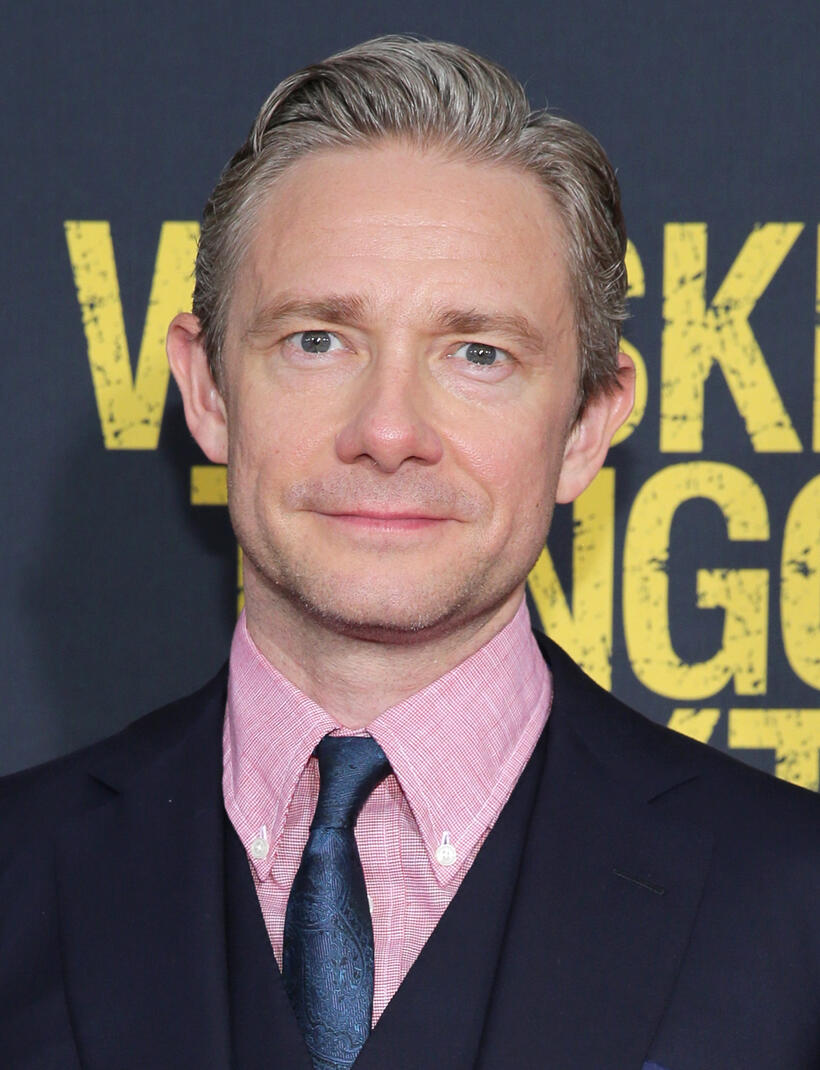 Martin Freeman at the New York premiere of "Whiskey Tango Foxtrot."