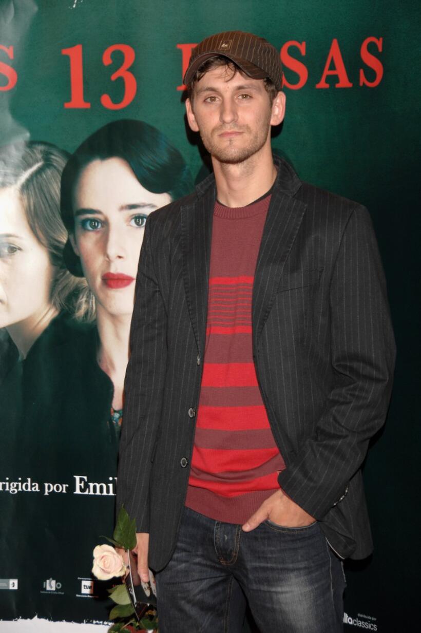 Raul Arevalo at the premiere of "Las 13 Rosas."