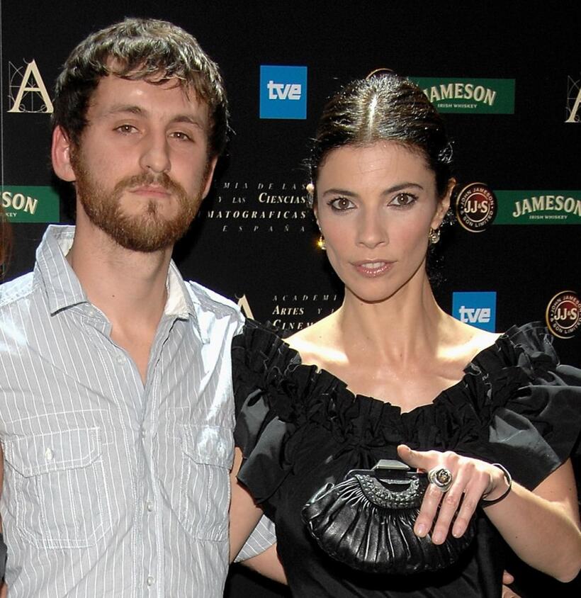 Raul Arevalo and Maribel Verdu at the 22nd Goya Awards Nomination Gala.
