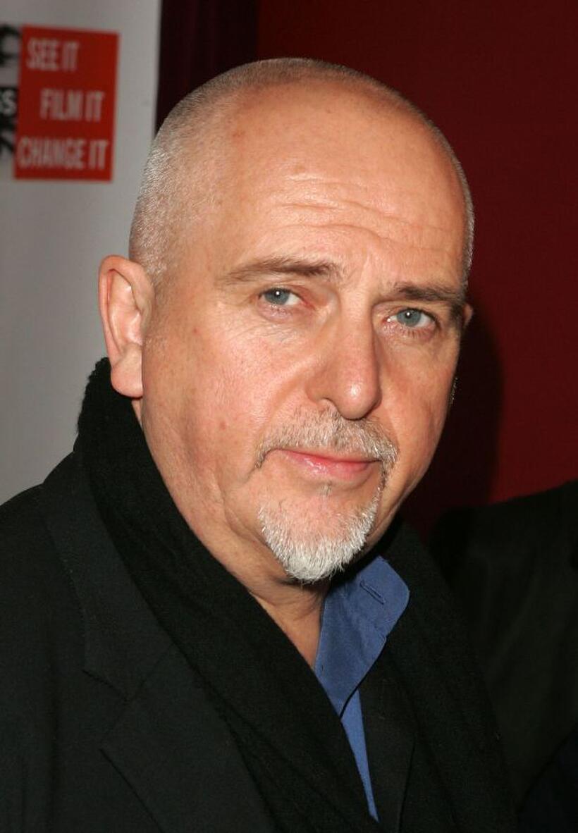 Peter Gabriel at the first Annual gala dinner and concert to benefit the international human rights group.