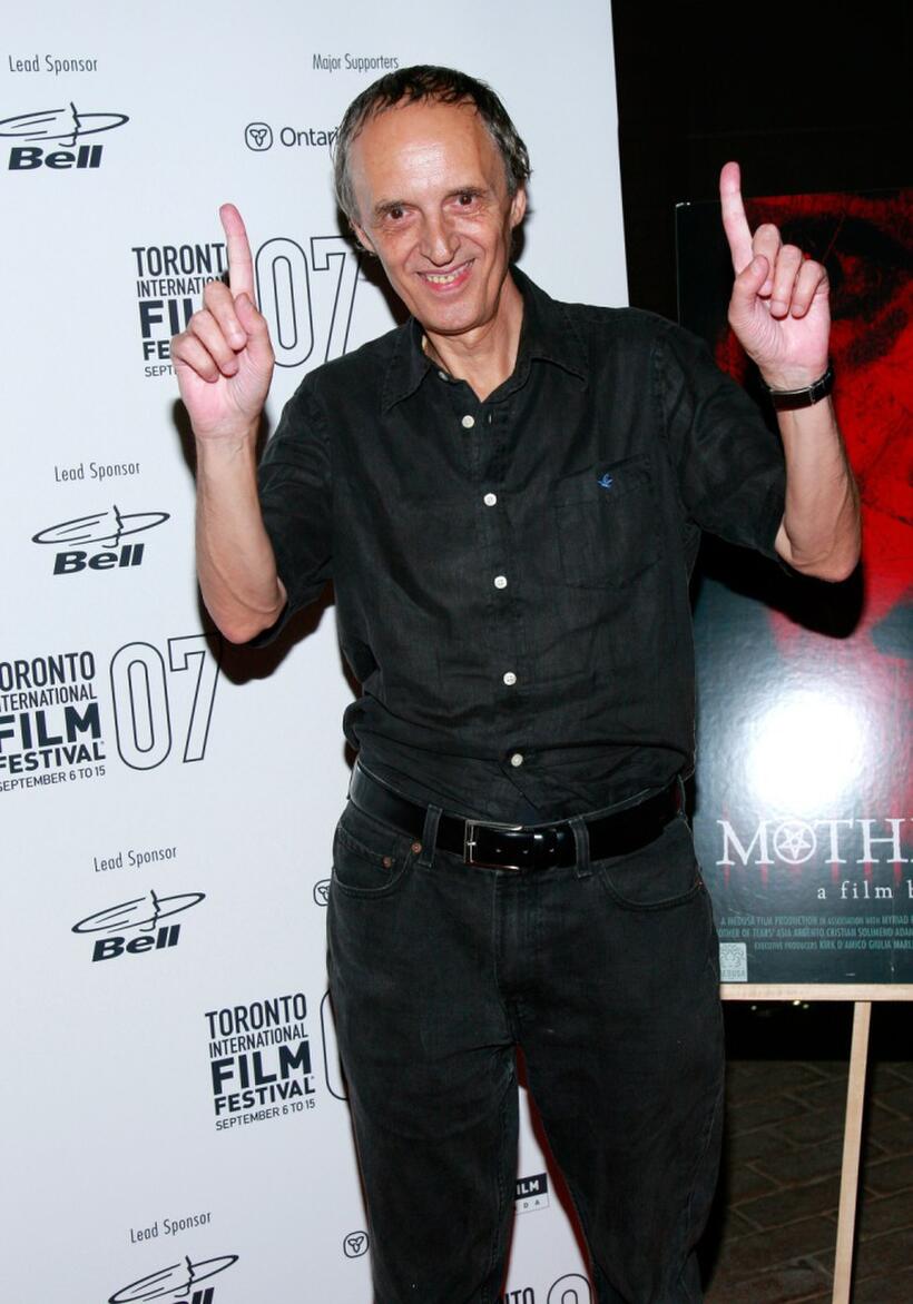 Dario Argento at the Toronto International Film Festival 2007.