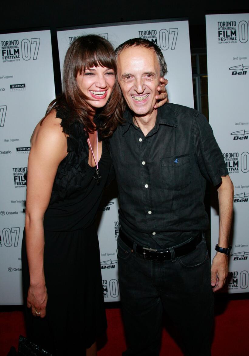 Dario Argento and Asia Argento at the Toronto International Film Festival 2007.