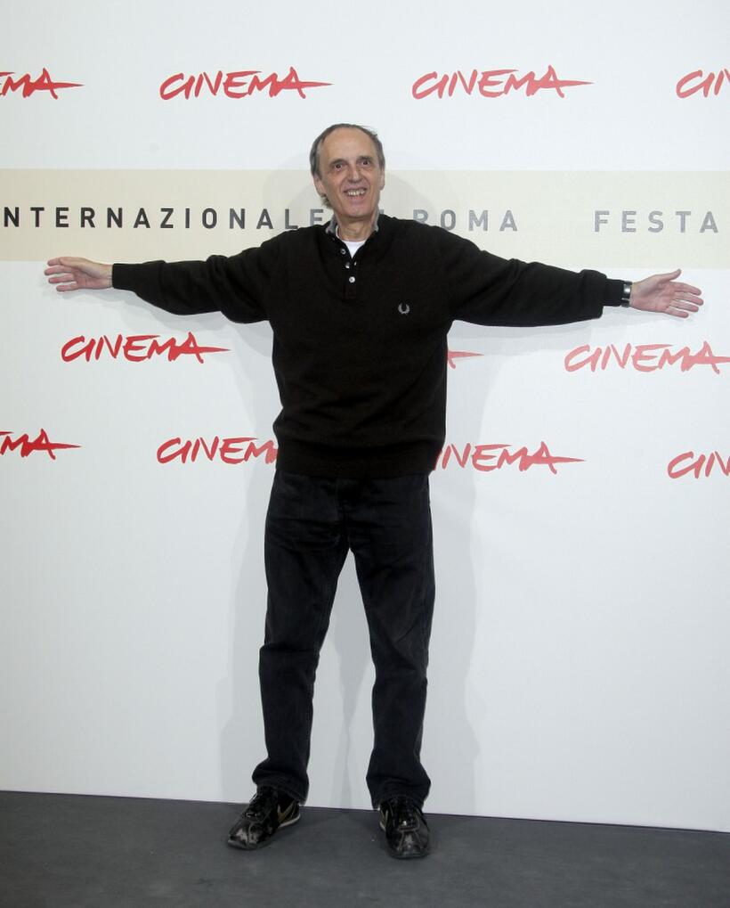 Dario Argento at the 2nd Rome Film Festival.