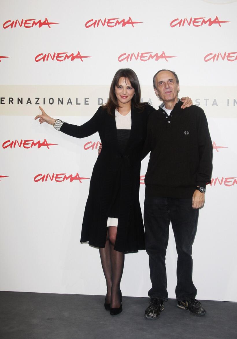 Dario Argento and Asia Argento at the 2nd Rome Film Festival.