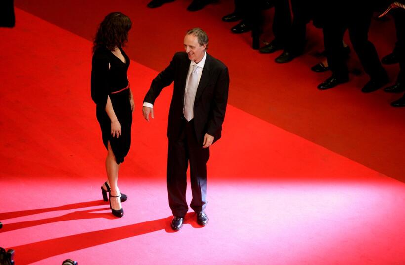 Dario Argento and Asia Argento at the 60th International Cannes Film Festival.