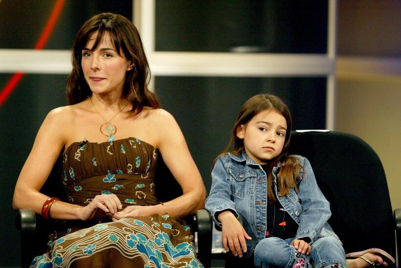 Lisa Sheridan and Ariel Gade at the panel discussion of "Invasion" during the ABC 2005 Television Critics Association Summer Press Tour.