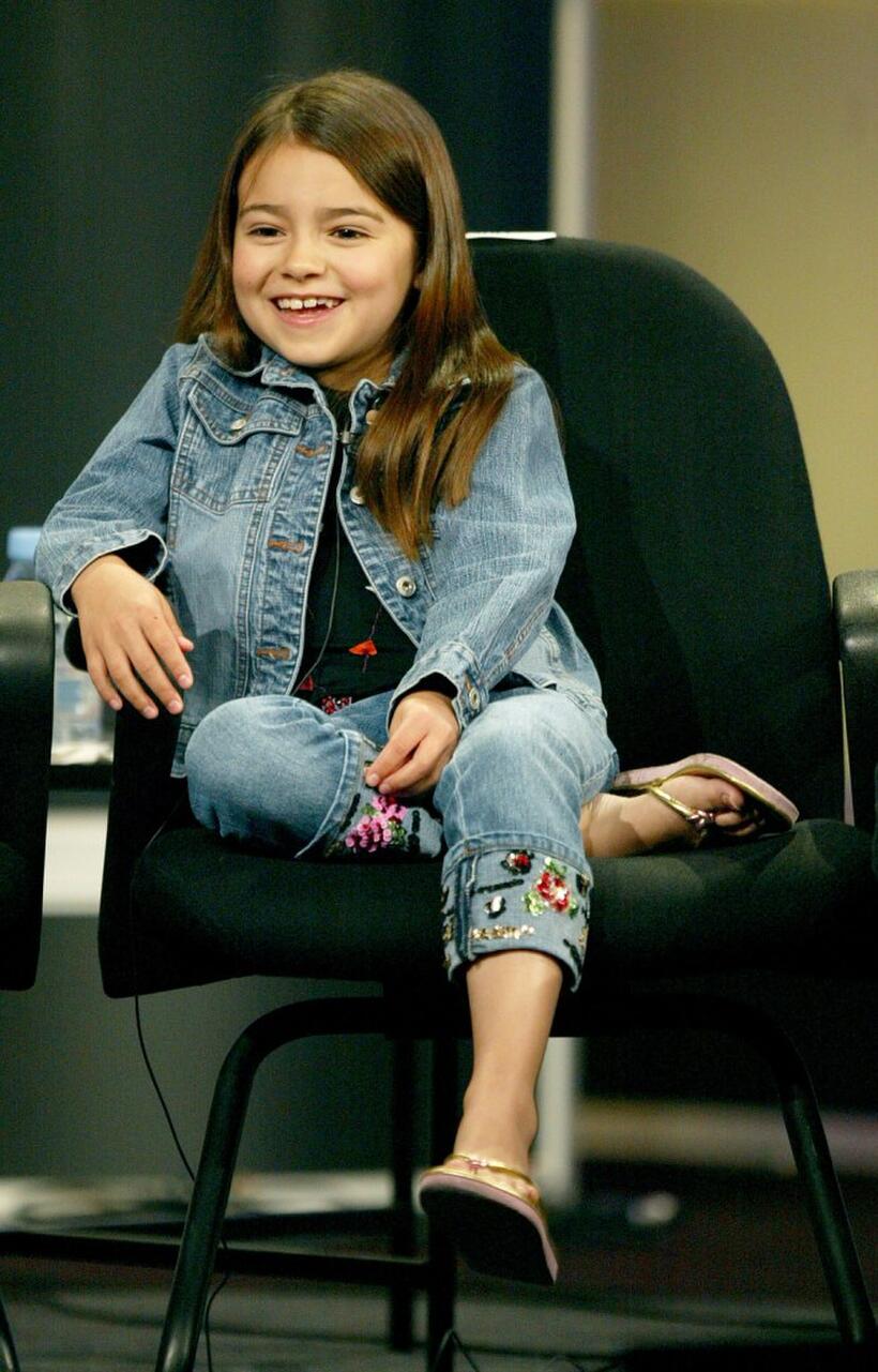 Ariel Gade at the panel discussion of "Invasion" during the ABC 2005 Television Critics Association Summer Press Tour.