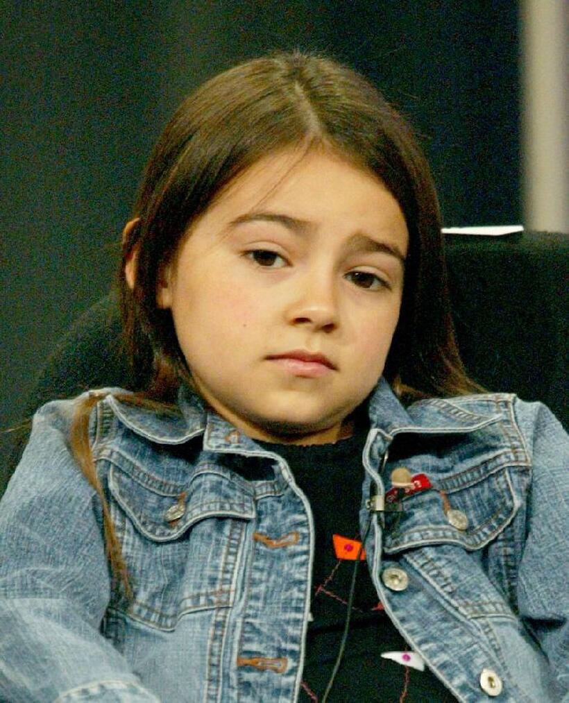Ariel Gade at the panel discussion of "Invasion" during the ABC 2005 Television Critics Association Summer Press Tour.