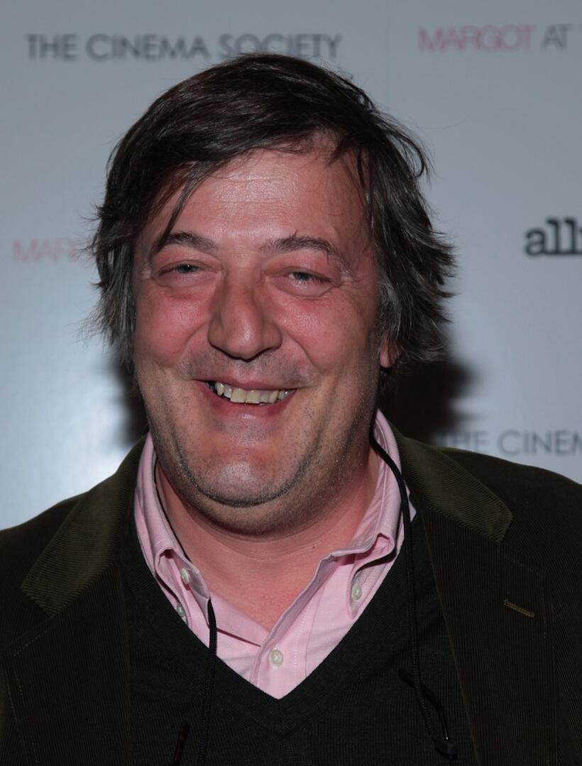 Stephen Fry at the screening of "Margot At The Wedding".