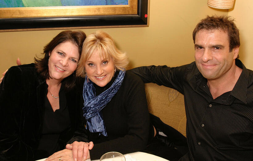 Mo Gaffney, Lorna Luft and Colin Freeman at the after party of "Afterbirth: Kathy And Mo's Greatest Hits."