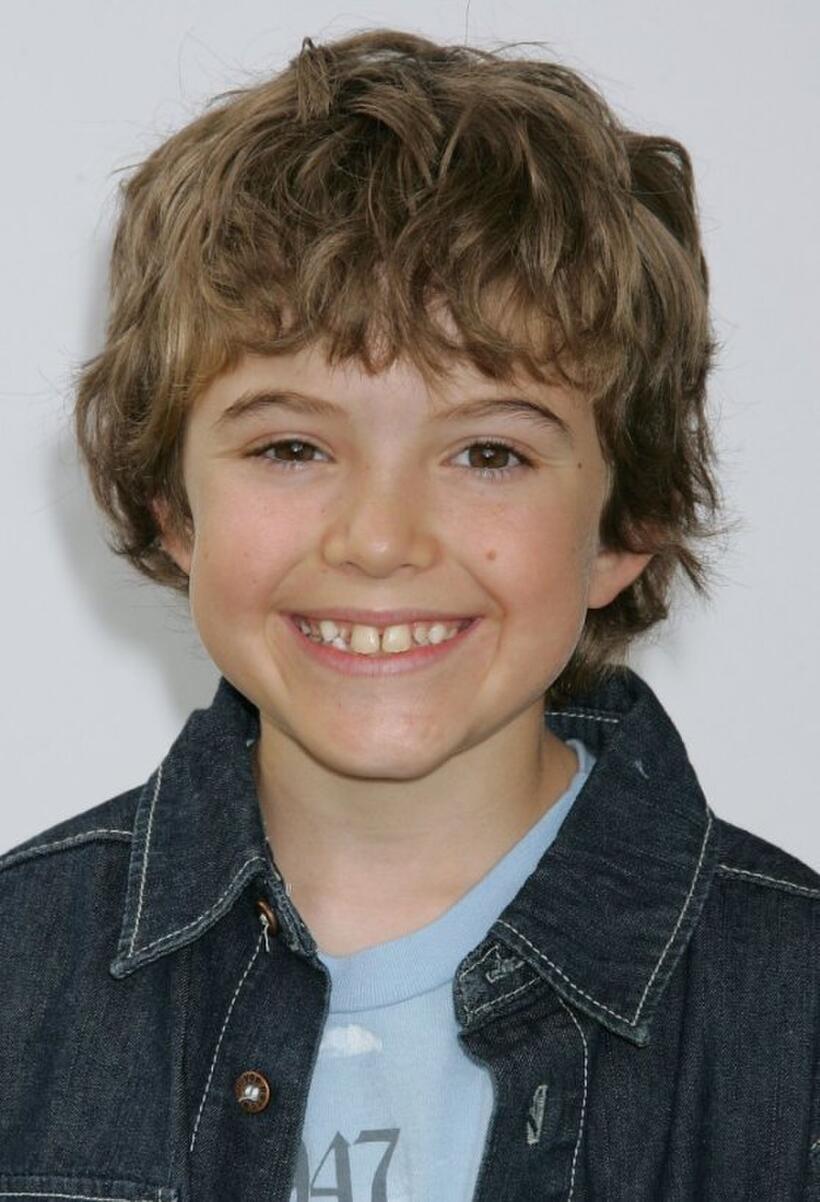 Trevor Gagnon at the "A Time for Heroes Celebrity Carnival."