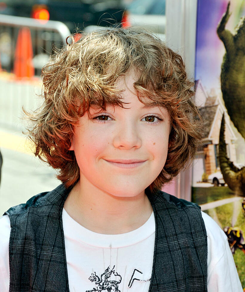 Trevor Gagnon at the California premiere of "Shorts."