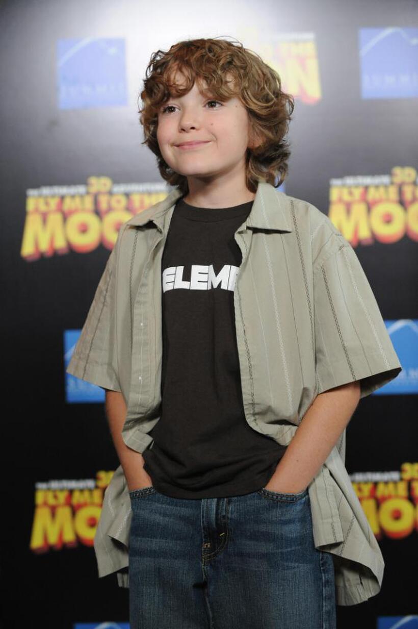 Trevor Gagnon at the Los Angeles premiere of "Fly Me To The Moon."