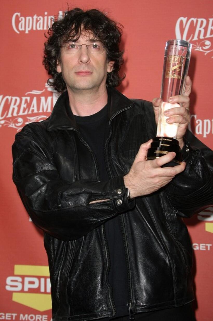 Neil Gaiman at the Spike TV's Scream 2007.