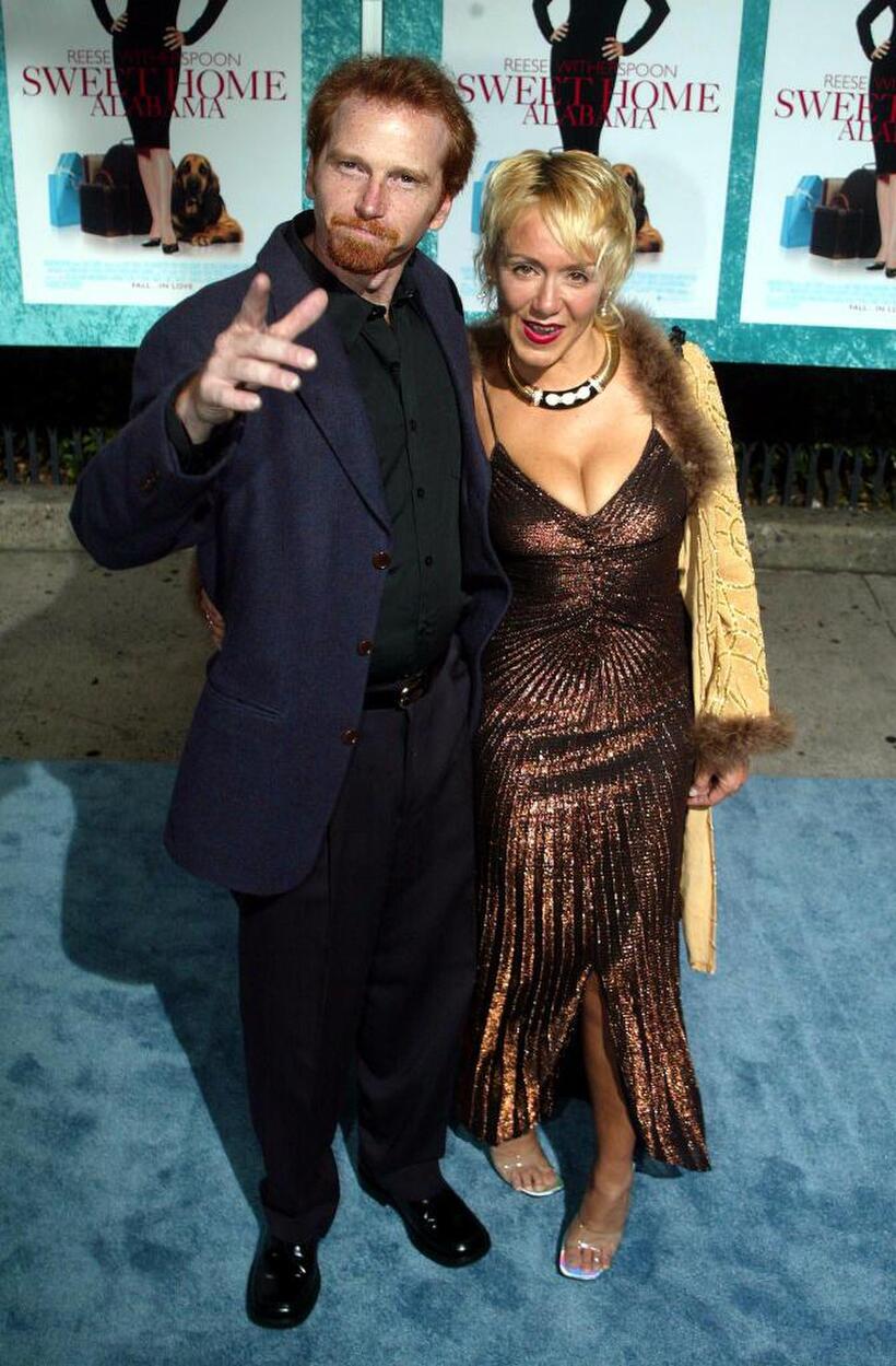 Courtney Gains and Guest at the premiere of "Sweet Home Alabama."