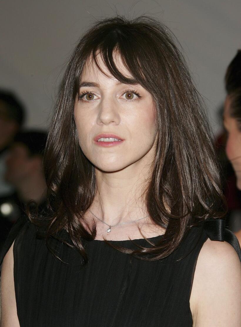 Charlotte Gainsbourg at the Metropolitan Museum of Art Costume Institute Benefit Gala "AngloMania: Tradition and Transgression in British Fashion."
