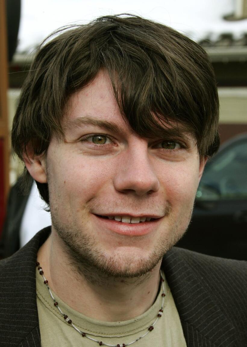 Patrick Fugit at the Sundance Film Festival Street.