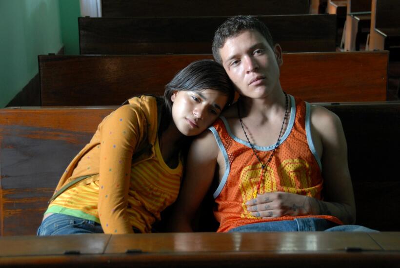 Paulina Gaitan and Edgar Flores in "Sin Nombre."