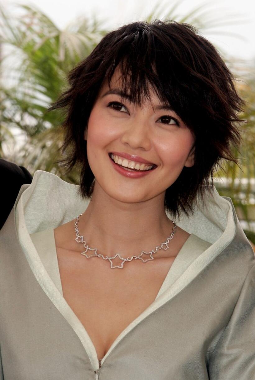 Gao Yuanyuan at the photocall of "Shanghai Dreams" during the 58th International Cannes Film Festival.