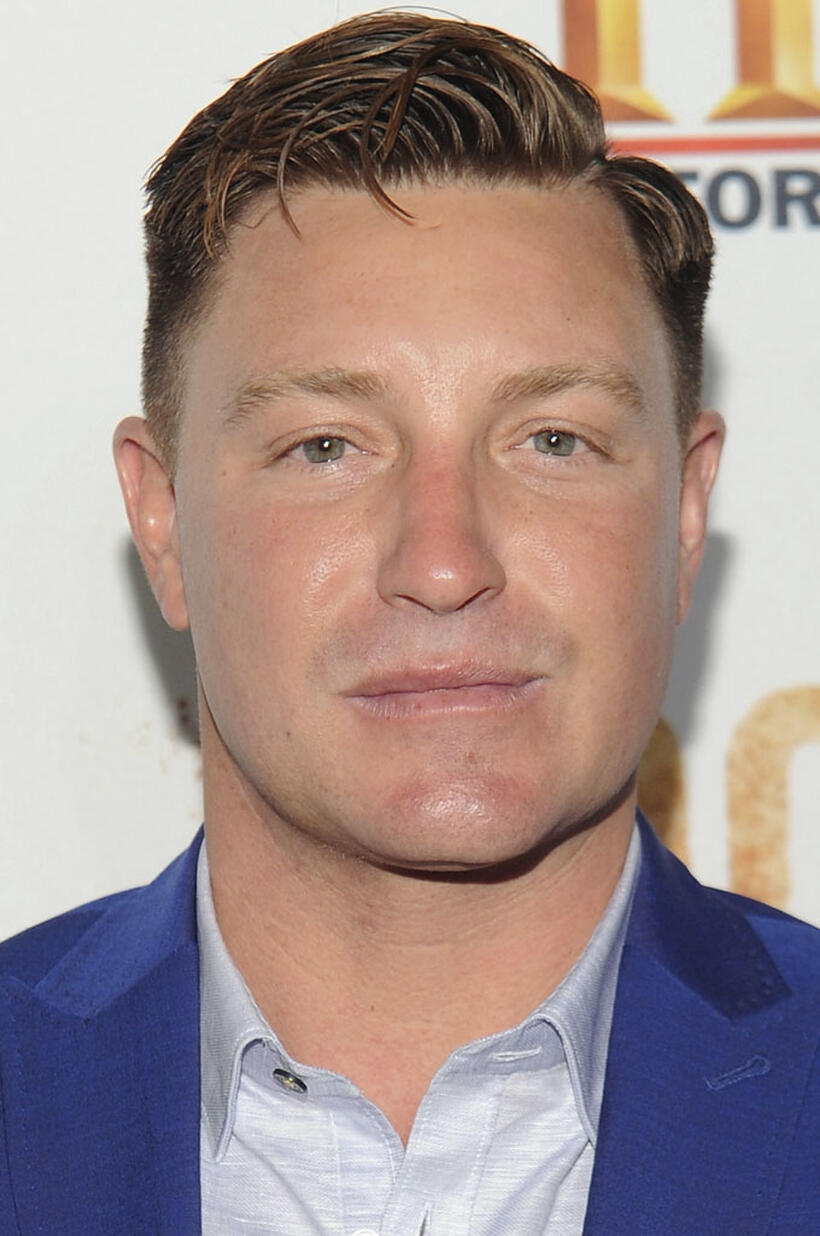Lane Garrison at the premiere screening of night one of "Roots" in New York City.