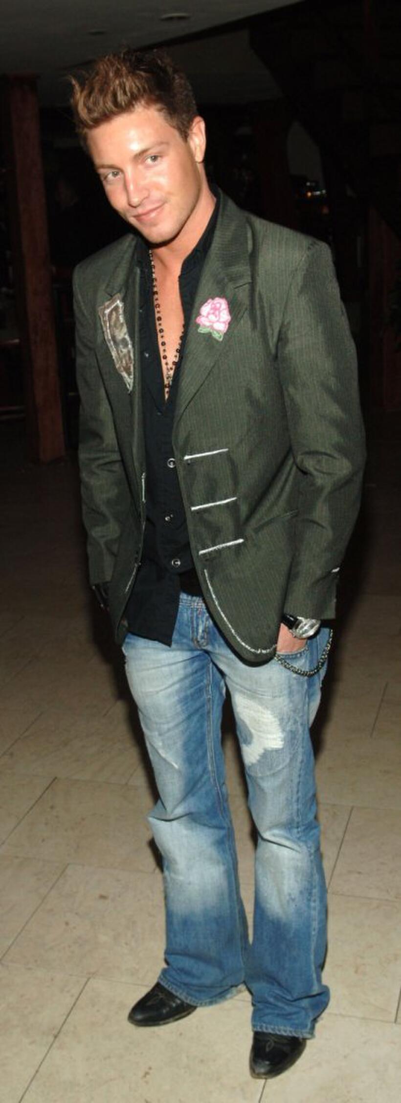 Lane Garrison at the after party of "Scary Movie 4."
