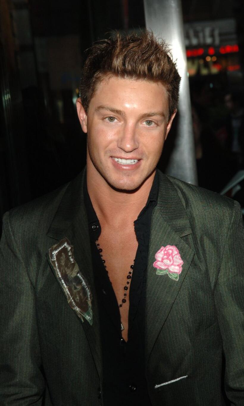 Lane Garrison at the premiere of "Scary Movie 4."