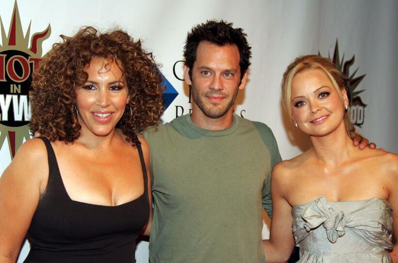 Diana-Maria Riva, Christopher Gartin and Marisa Coughlan at the 2nd Annual Hot In Hollywood event.