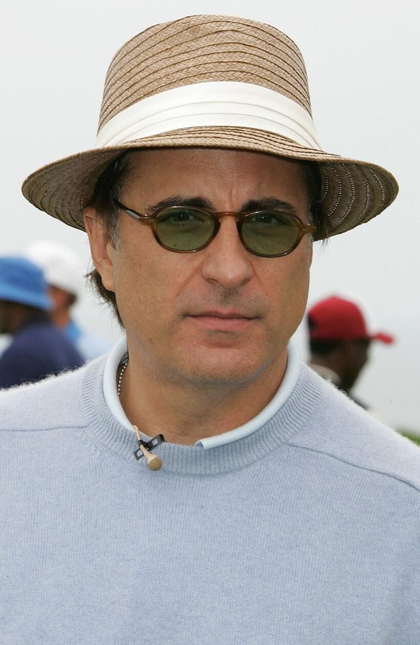 Andy Garcia at the 8th annual Michael Douglas & Friends Golf Tournament.