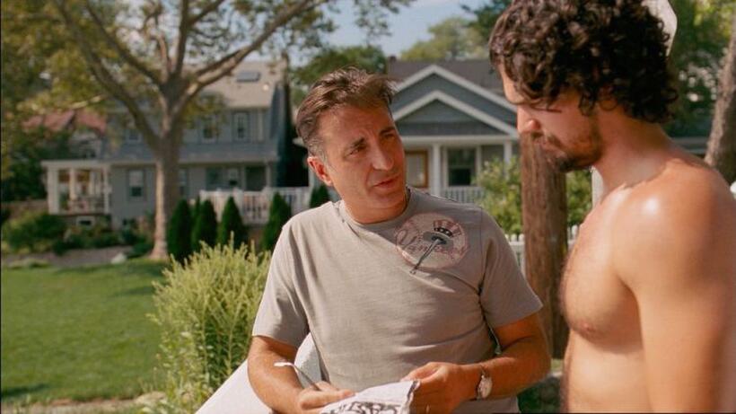 Andy Garcia and Steven Strait in "City Island."