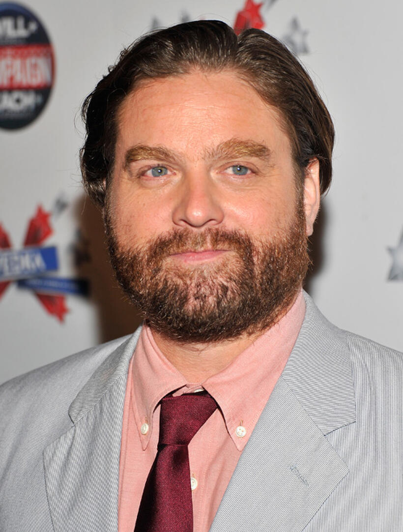 Zach Galifianakis at the California premiere of "The Campaign."