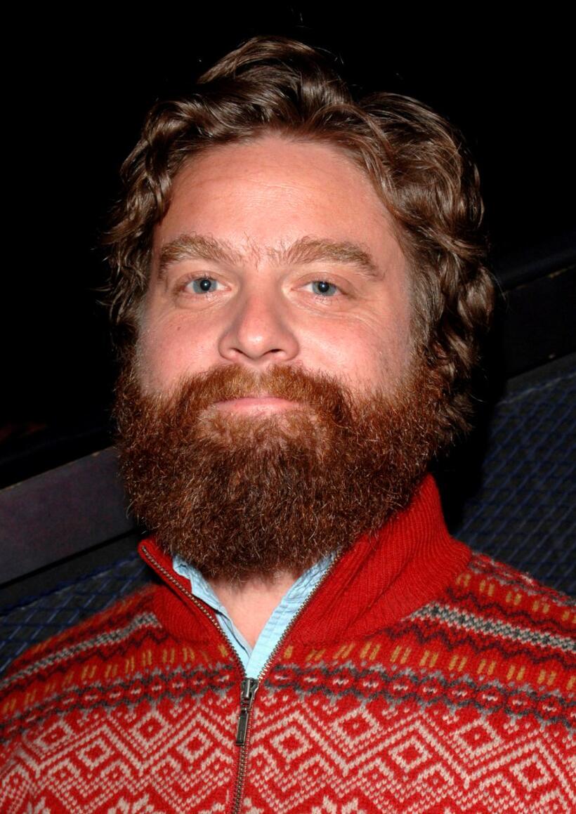 Zach Galifianakis at the screening of "The Comedians of Comedy: The Movie."
