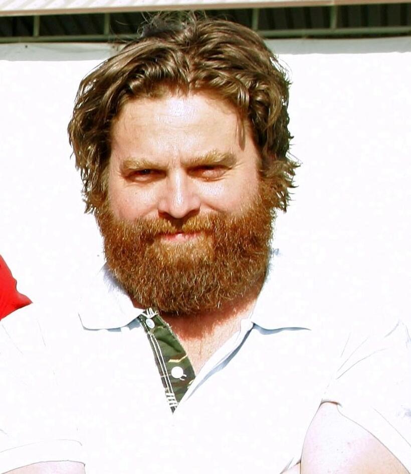 Zach Galifianakis at the Coachella Music Festival.