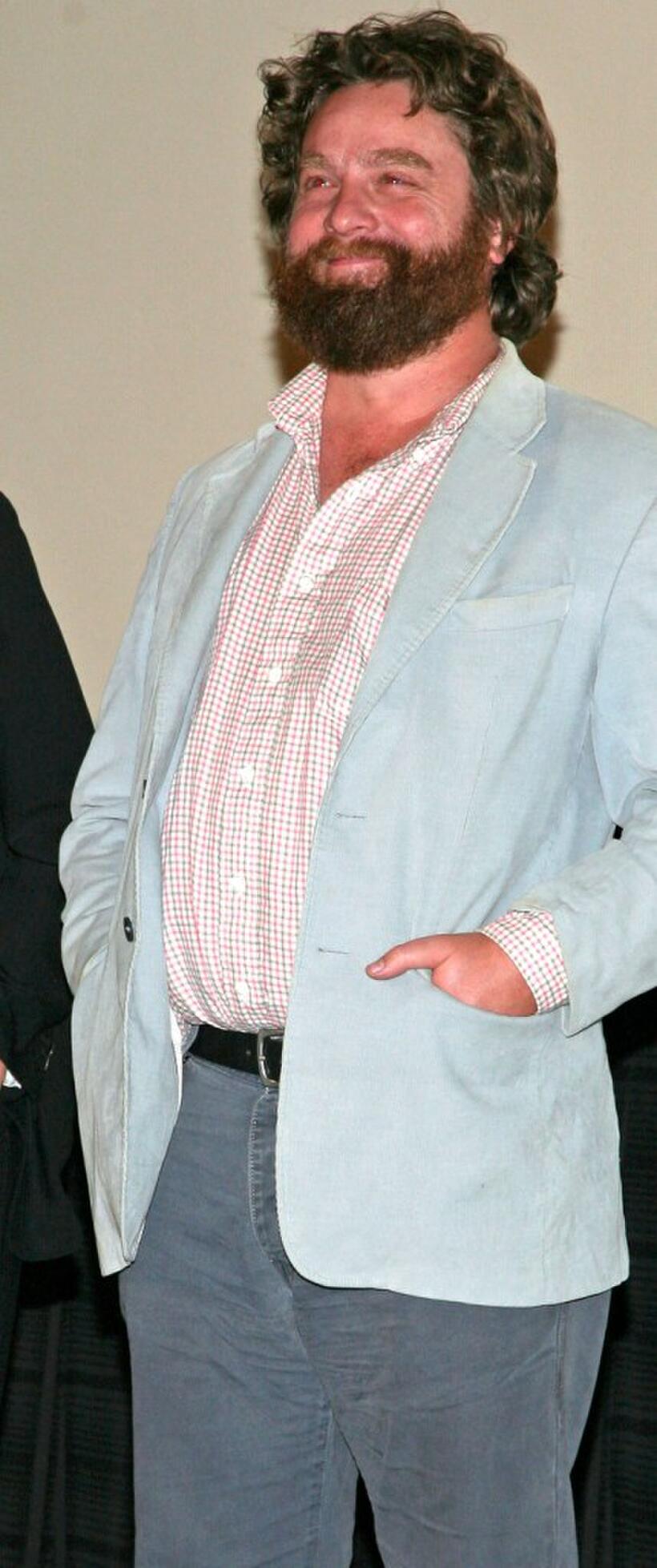 Zach Galifianakis at the 2008 AFI Fest special screening of "Visioneers."