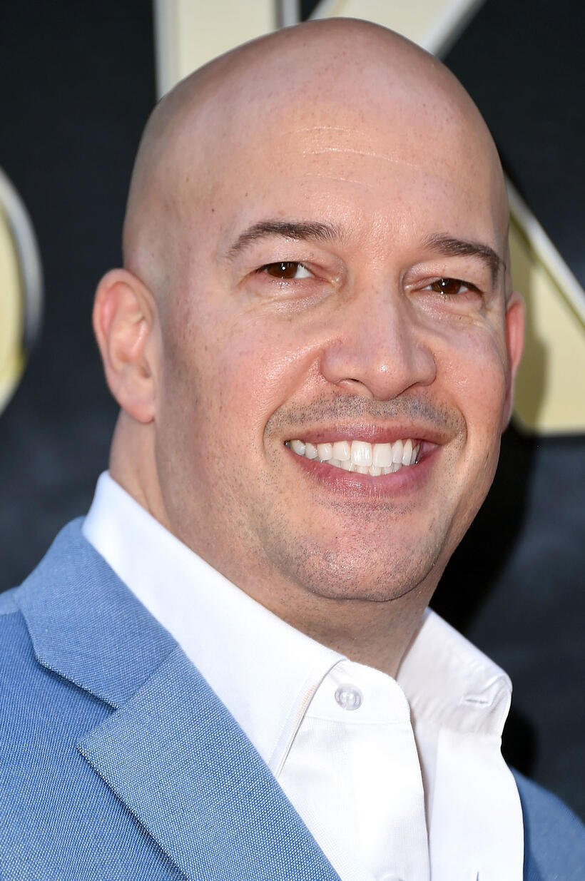 Hiram Garcia at the "Skyscraper" New York premiere.