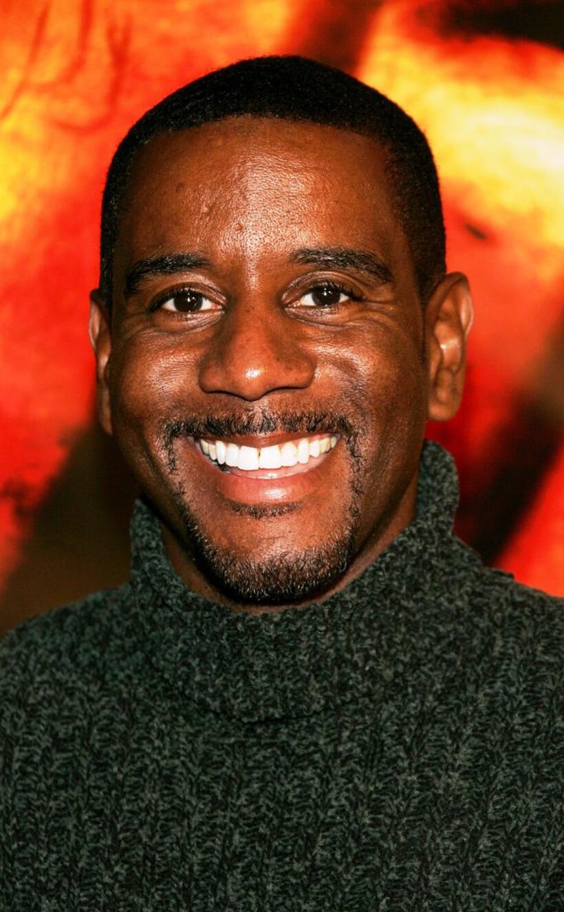 Reggie Gaskins at the premiere of "Blood Diamond."
