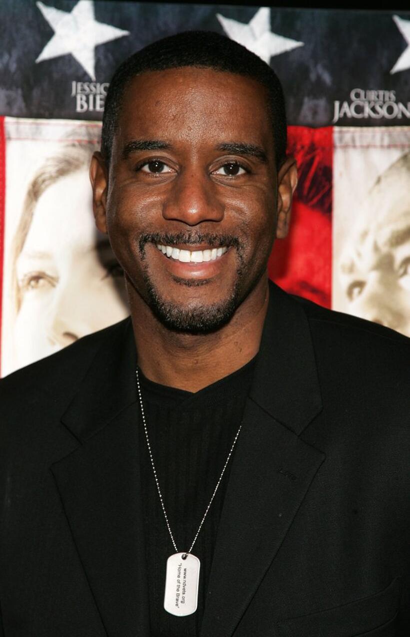 Reggie Gaskins at the premiere of "Home Of The Brave."