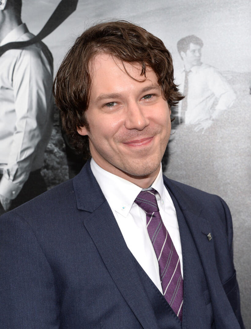 John Gallagher, Jr. at the California premiere of "The Newsroom" Season 2.