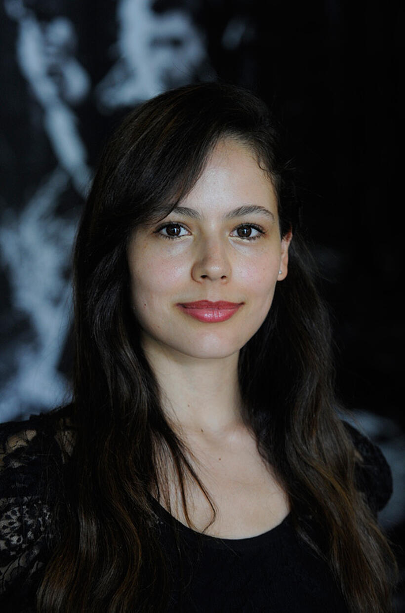 Martina Garcia at the press conference of "La Mosquitera" during the 45th Karlovy Vary Film Festival.
