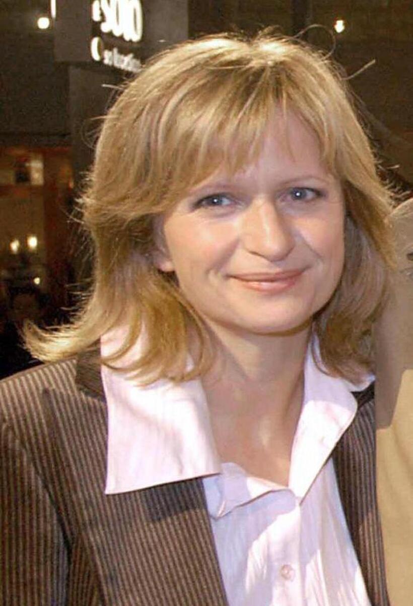 Johanna Gastdorf at the premiere of "The Miracle of Bern."