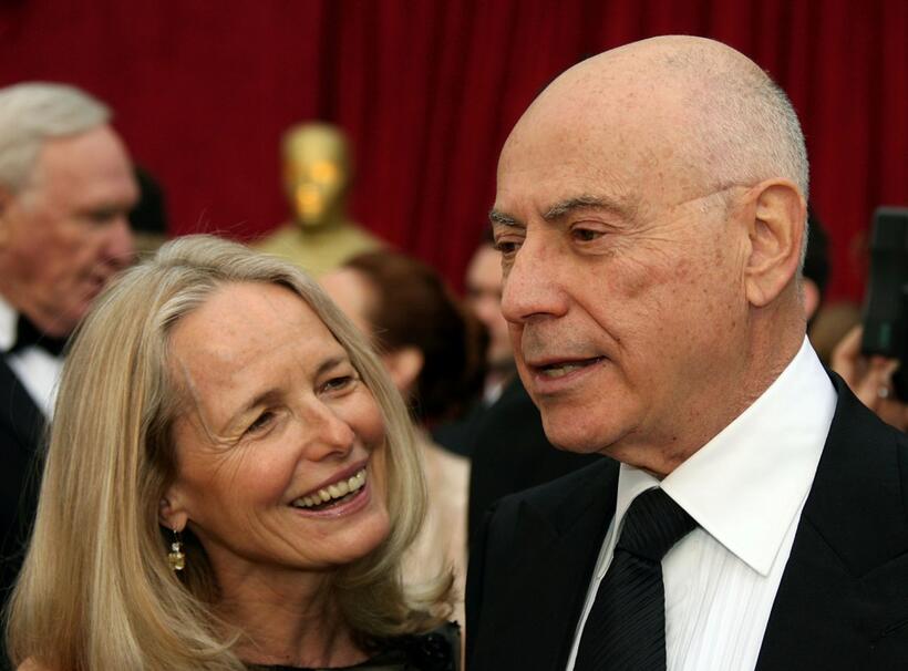 Alan Arkin and wife Suzanne Arkin at the 79th Annual Academy Awards.